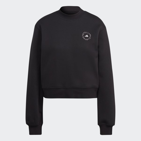 Hitam Sweatshirt adidas by Stella McCartney Sportswear