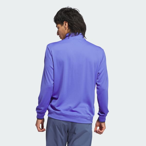 Bleu Haut demi-zip léger