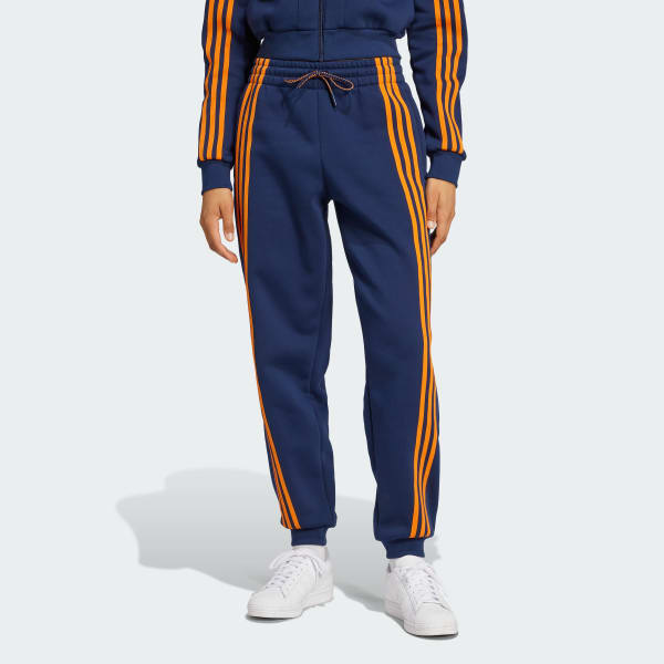 Calça Jogger 70s Fleece - Azul adidas | adidas Brasil
