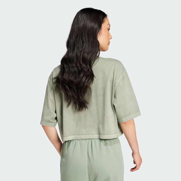 Verde Polera Corta Essentials