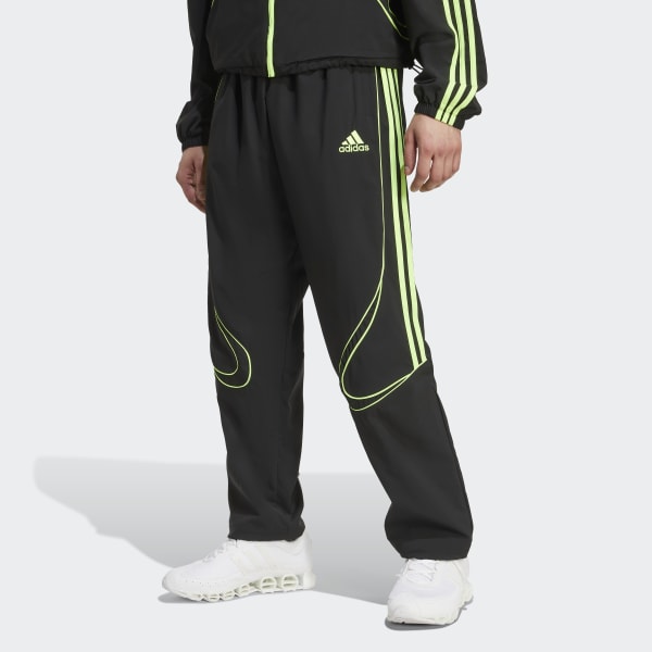 adidas Teamgeist Adicolor Track Pants - Black | Free Shipping with