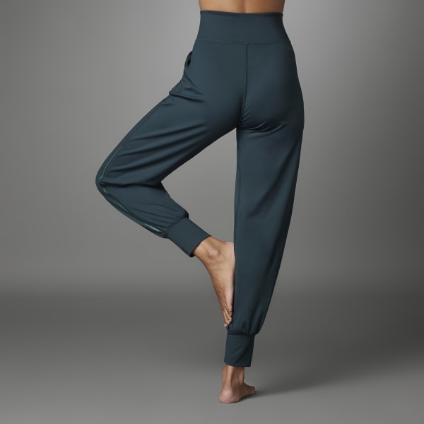 adidas Authentic Balance Yoga Pants - Green, Women's Yoga
