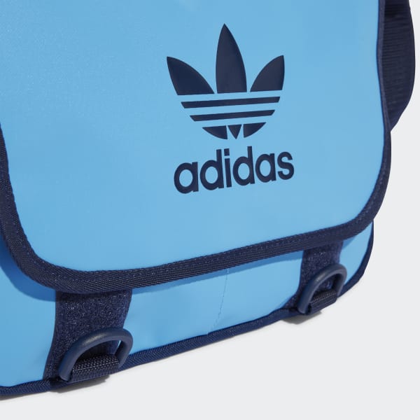 Adidas blue messenger bag clearance