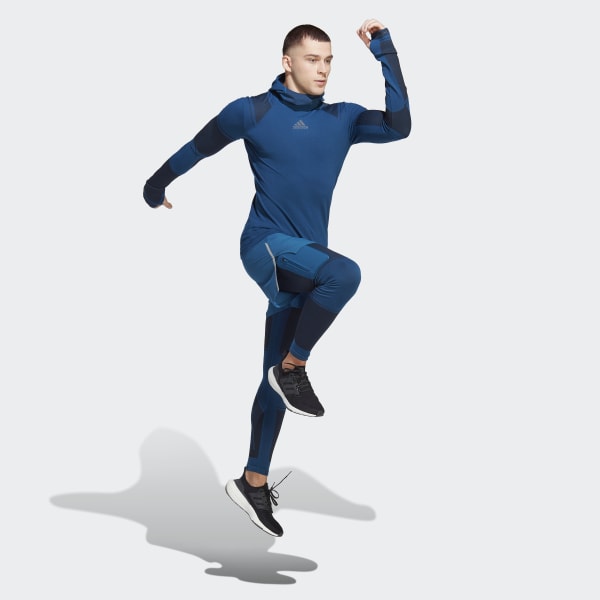 Blue X-City Long Sleeve Pullover LA106