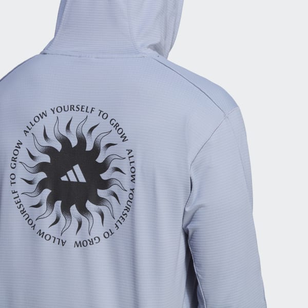 Paars Yoga Graphic Training Hoodie