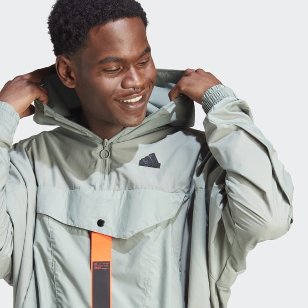 All white adidas windbreaker cheap