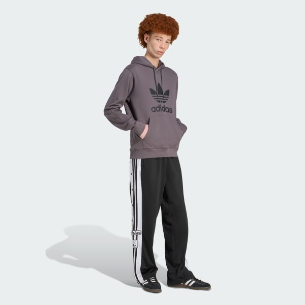 grijs Adicolor Classics Trefoil Hoodie