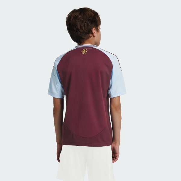 Burgundy Aston Villa FC 24/25 Kids hjemmebanetrøje