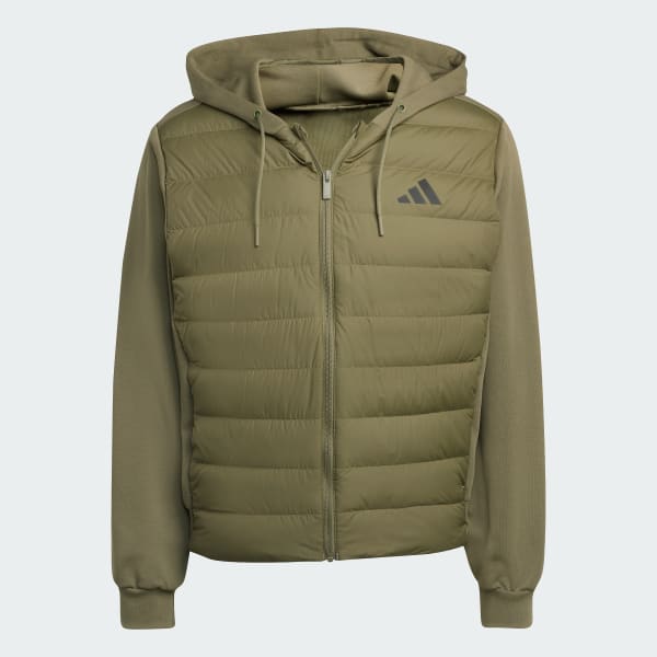 Yesil Essentials CLIMAWARM Kuş Tüyü Dolgulu Kapüşonlu Mont