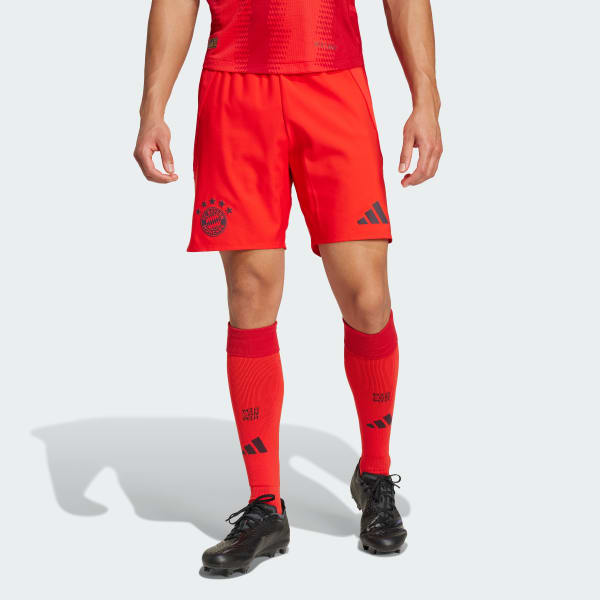 Rosso Short Home Authentic 24/25 FC Bayern München