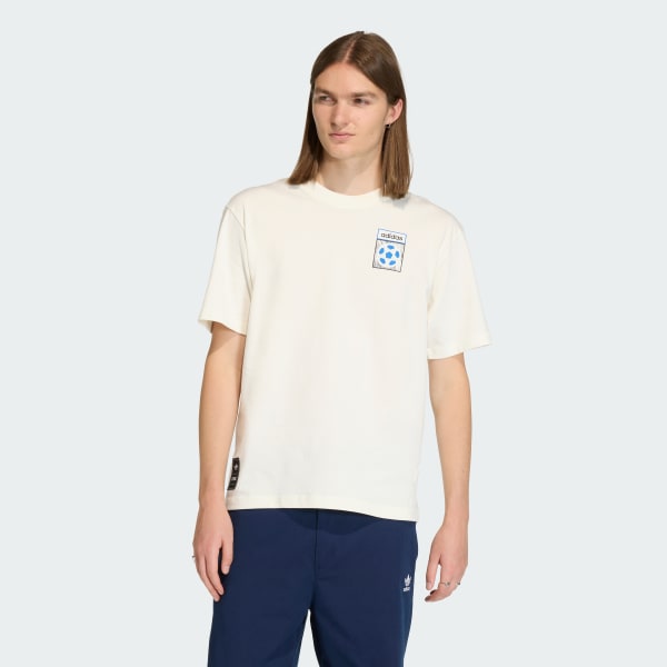 Blanco Camiseta Archive Country Flag