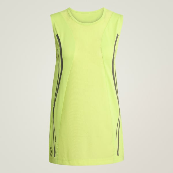 Green adidas by Stella McCartney TruePace Running Tank Top