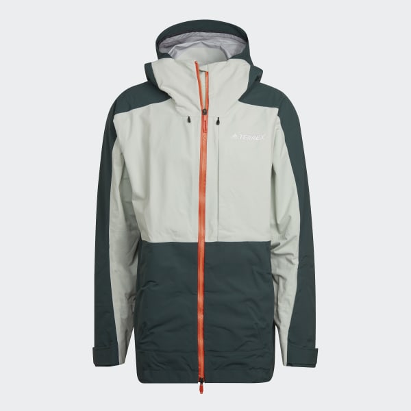 Zielony Terrex 3-Layer Post-Consumer Snow Jacket