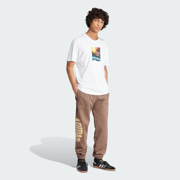 ホワイト Adi Pic 半袖Tシャツ