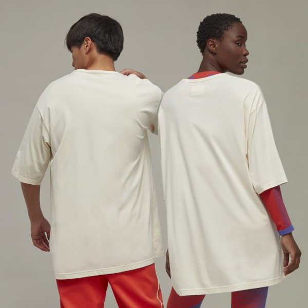 Weiss Y-3 Boxy T-Shirt