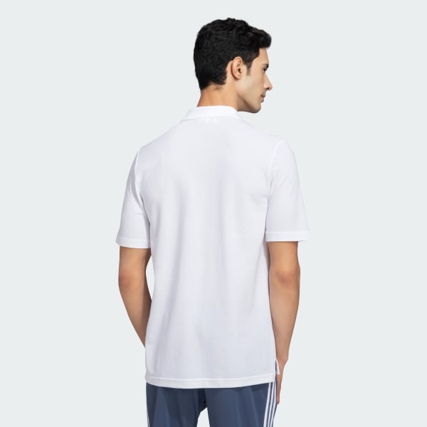White Classic Polo T-Shirt