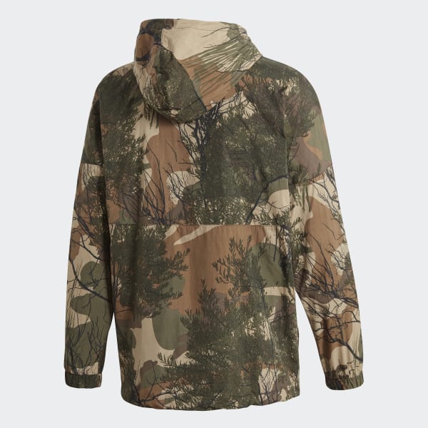 regen blocked shell camo windbreaker