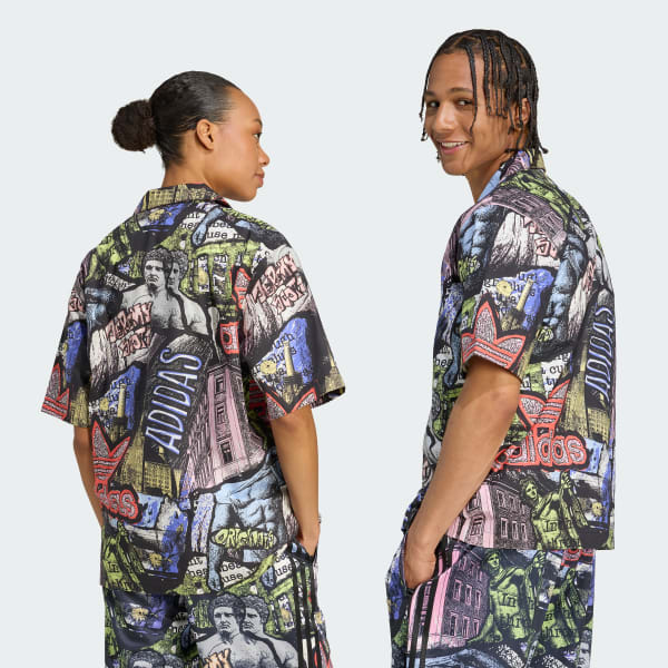 Multicolor Camisa AOP adidas x Jeremy Scott