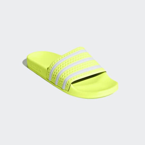 adidas adilette sandals yellow