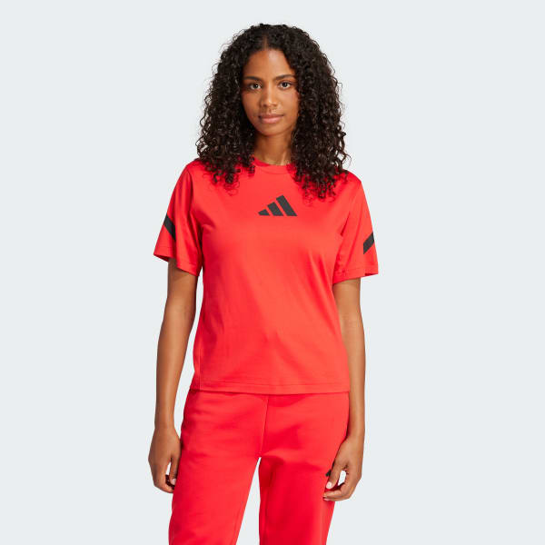 Rojo Playera adidas Z.N.E.