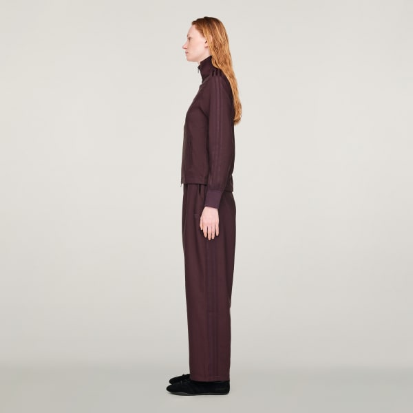 Burgundy Pantalón Y-3 3 Stripes