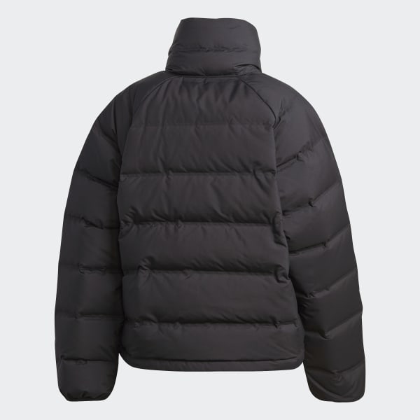 Black Helionic Relaxed Fit Down Jacket