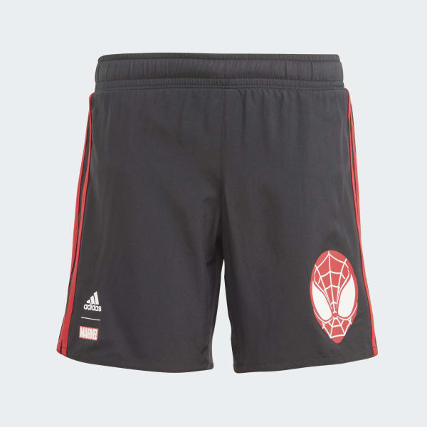 Black adidas x Marvel Spider-Man Swim Shorts
