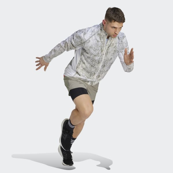 Allover Print Marathon Jacket