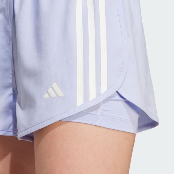 【ADIDAS】Onderrun 3S 2-in-1 Shorts JD2283 adidas Own the Run 3-Stripes 2-in-1 Shorts - Purple | adidas