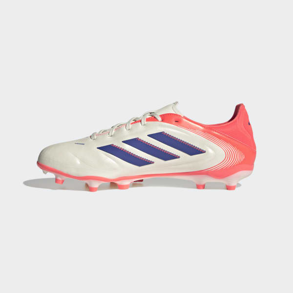 adidas Copa Pure 3 League Firm/Multi-Ground Cleats - White | Free