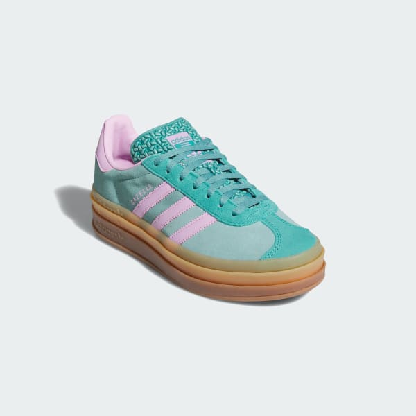 Turquoise Gazelle Bold Shoes