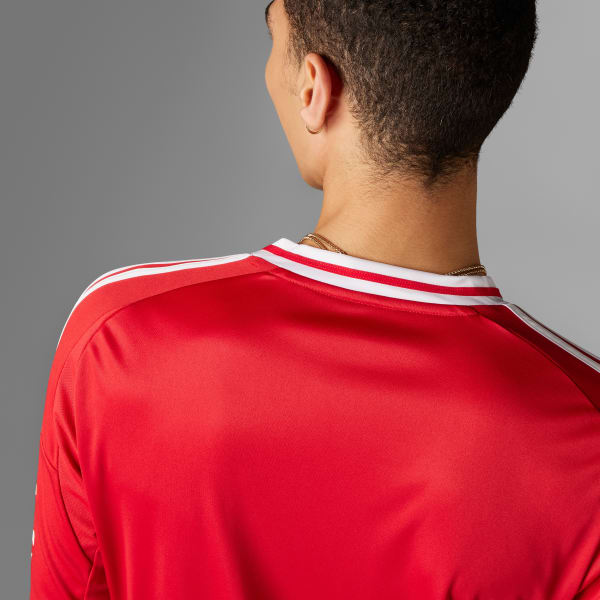 adidas Manchester United 24/25 Long Sleeve Home Jersey - Red
