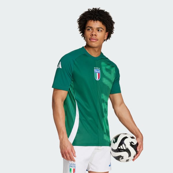 Verde Jersey Prepartido Italia