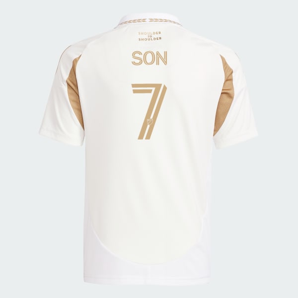 White Los Angeles Son Heung-min FC 25/26 Away Jersey Kids
