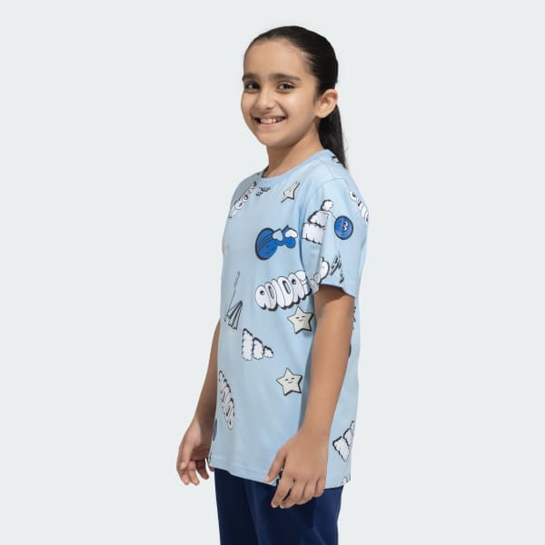 Blue Cricket AOP Tee