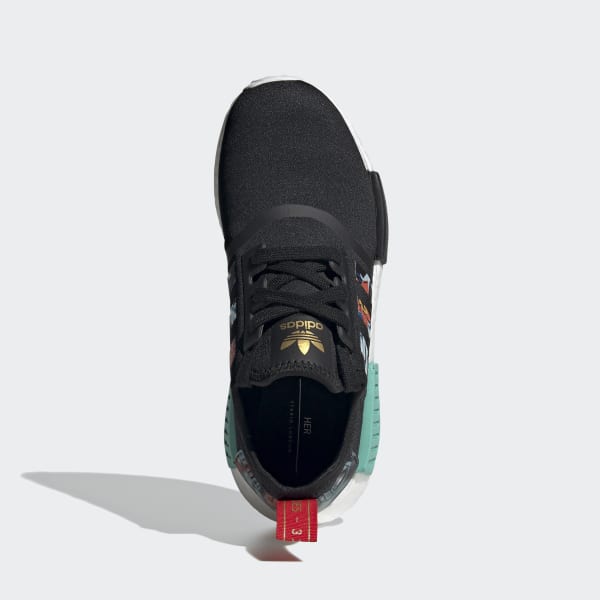 nmd_r1 shoes core black supplier colour acid mint