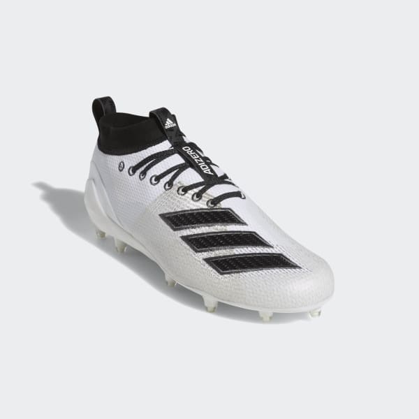 adidas Adizero 8.0 Cleats - White 