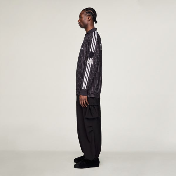 Sort Y-3 Zinedine Zidane Football Long Sleeve replikatrøje