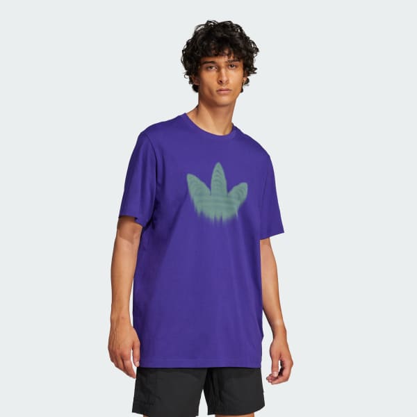 Purple Skeleton Trefoil Tee