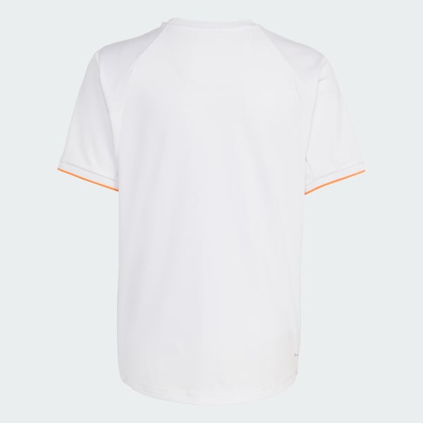 Beyaz TENNIS CLIMACOOL PRO ERKEK ÇOCUK TİŞÖRTÜ