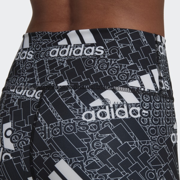 Nero Leggings 7/8 da allenamento Essentials Branded