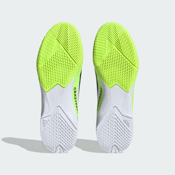 Hvit X Crazyfast.3 Indoor Fotballsko