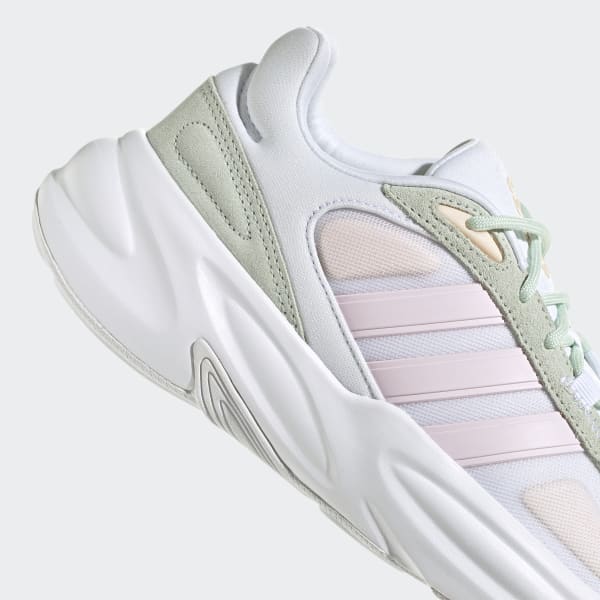 Adidas Ozelle Shoes White Womens Lifestyle Adidas Us 4763