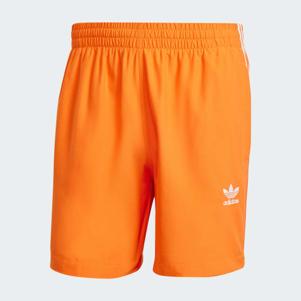 oranje Originals Adicolor 3-Stripes Zwemshort