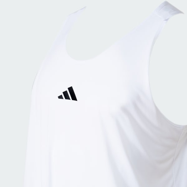 Branco Regata TREINO TRÊS LISTRAS