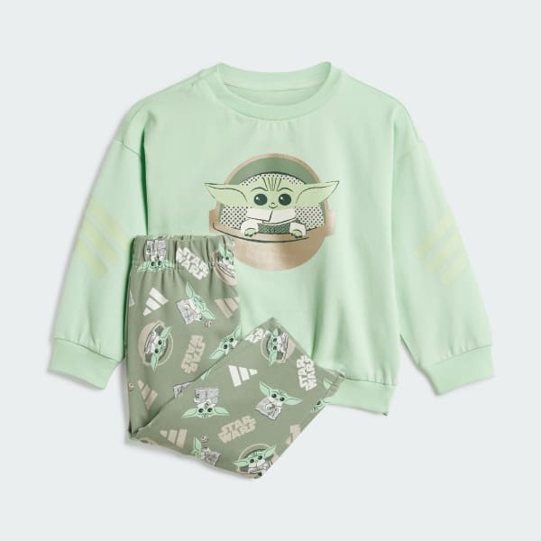 Green Star Wars Mandalorian Jogger Set