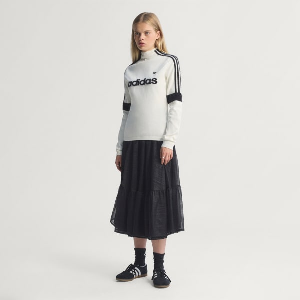 Blanco Camiseta manga larga