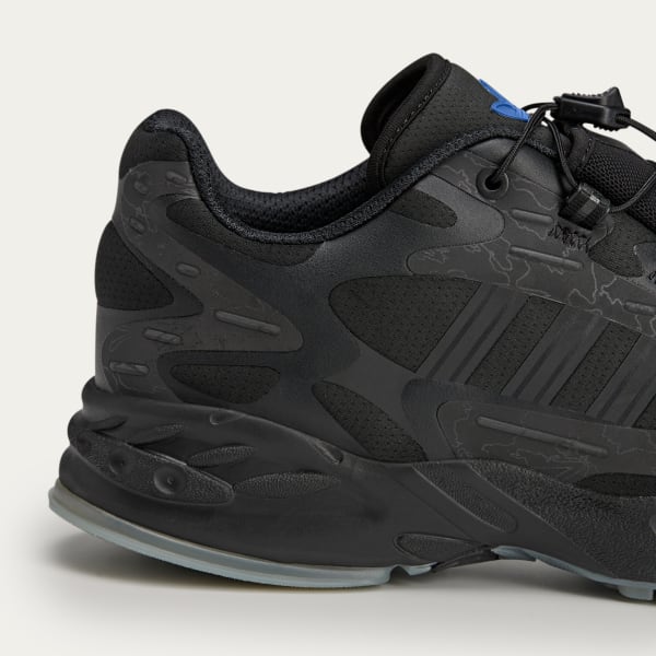 ★adidas originals x 100 THIEVES★コラボ★SAVAGE★追跡可 adidas 100 Thieves Savage Shoes - Black | Free Shipping with