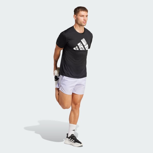 Negro Polera Run It Brand Love