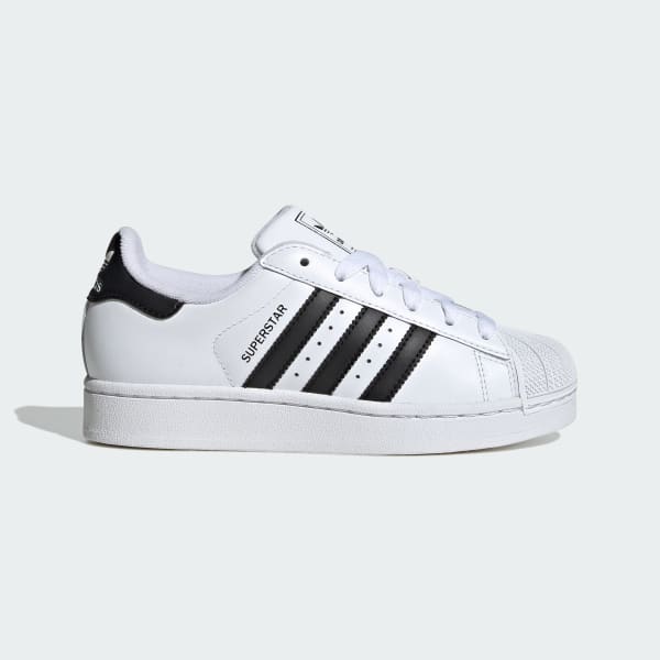 wit Superstar II Schoenen Kids